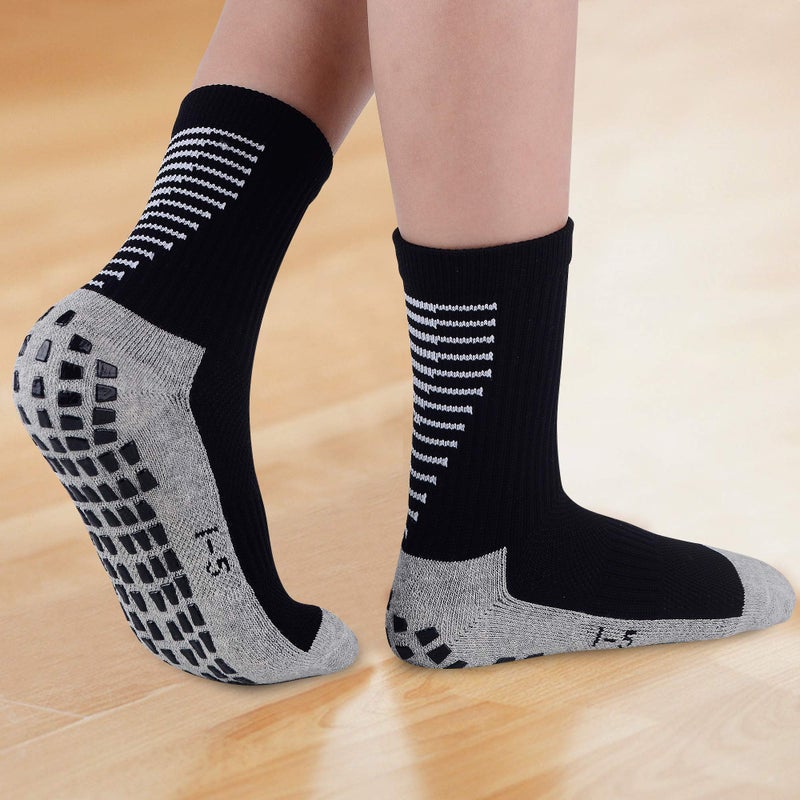 JHM Kids Slipper Hospital Grip Athletic Sport Sockcs For Kids Youth Baby Boys Girls - Image 2